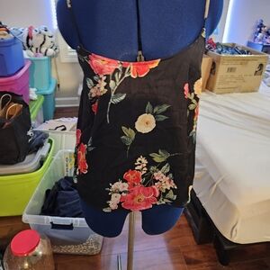 Floral Silk Tanks
